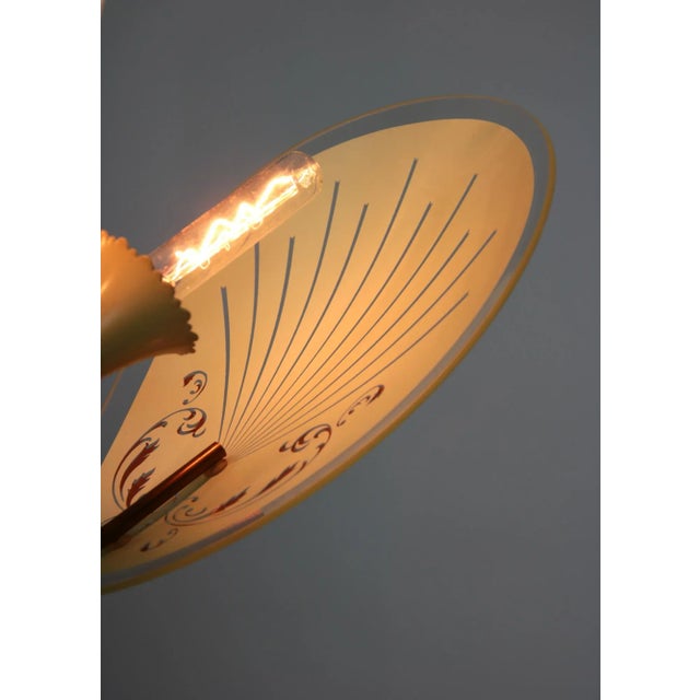 Vintage Italian Murano Glass Pendant Light, 1950s For Sale - Image 9 of 11