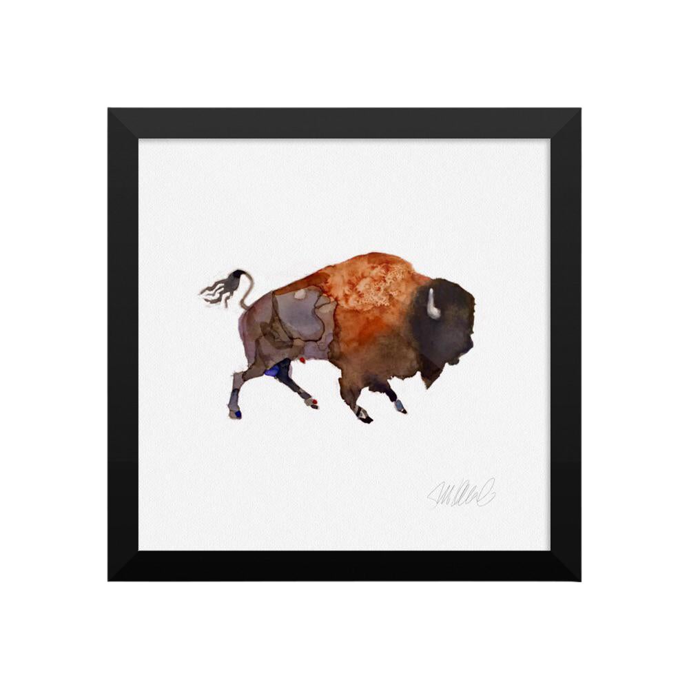 Framed Watercolor Animal Print | Chairish
