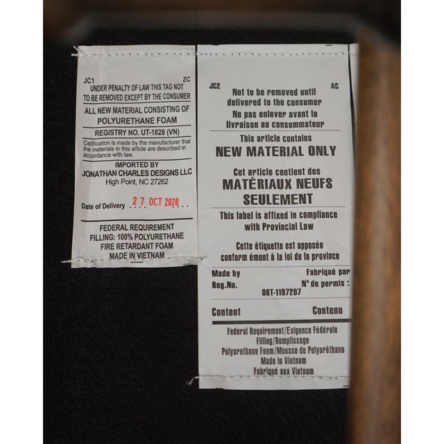 Jonathan Charles Country Ladder Back Settee For Sale - Image 18 of 18