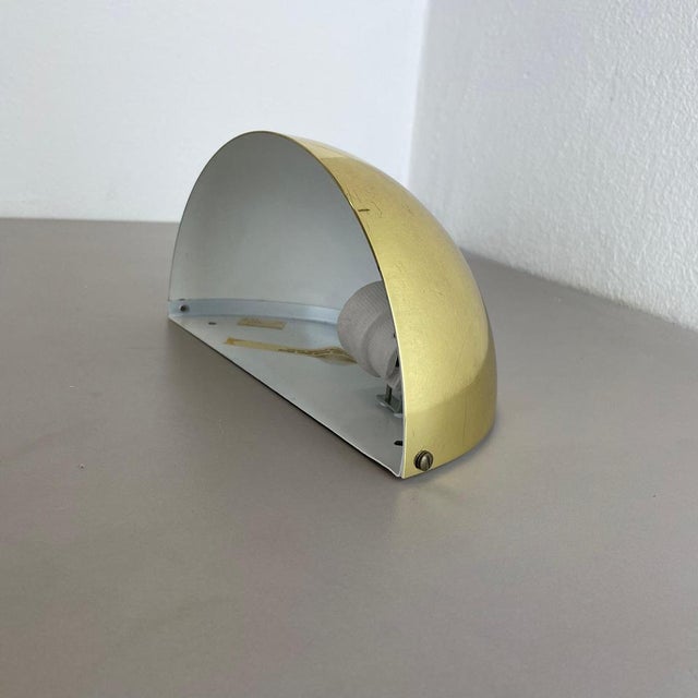 Sciolari Style Uplight Brass Wall Light, 1980 For Sale - Image 15 of 17