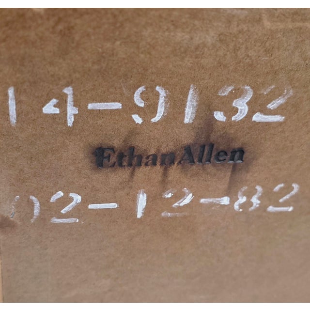 This Vintage Ethan Allen Hollywood Regency Chinoiserie Stereo Cabinet / Bar Console is dramatically elegant with a...