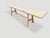 Andrianna Shamaris Impressive Milky Toned Long Console or Dining Table For Sale - Image 16 of 18