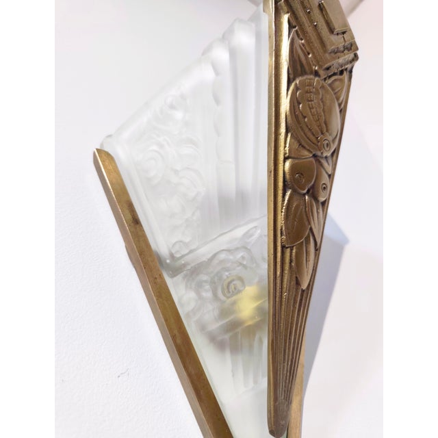 Art Deco Wall Lights, 1920s, Set of 2 For Sale - Image 4 of 10