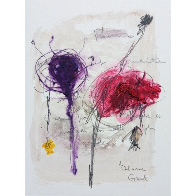 Cy Twombly Inspired Original Painting by Diane Grant Oil and pencil on high quality Fine Art paper. Original artwork by...