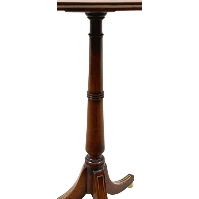 An Exceptional Quality Early 19th Century Regency Period Rosewood Occasional Wine Table, Or Lamp Table, Having Superbly...