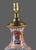Vintage Table Lamps Floral Asian Japanese Imari Brass Base - a Pair For Sale - Image 13 of 17