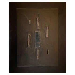 Gilbert Pauli, Black Mosaic No. 2, Mixed Media, 2008 For Sale