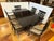 Wood Rose Tarlow Pickwick Table + Set of Six Pope Arm Chairs, Set For Sale - Image 7 of 12