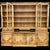 Ceramic Chinoiserie Breakfront China Cabinet Bookcase Union National For Sale - Image 7 of 12