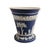 Pristine Vintage Wedgewood Cobalt Blue Jasperware Trumpet Frog Vase Circa 1969 For Sale - Image 13 of 13