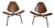 Modern Sculpted Wooden "Kram" Lounge Chairs by Thomas Pedersen For Sale