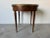 Wood Vintage Baker Furniture Louis XVI-Style Bouillotte Side Table With Brass Gallery and Single Drawer For Sale - Image 7 of 12