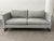 Design Plus Gallery presents a Contemporary Sofa from Bernhardt. Upholstered in a soft gray woven fabric, the sofa...