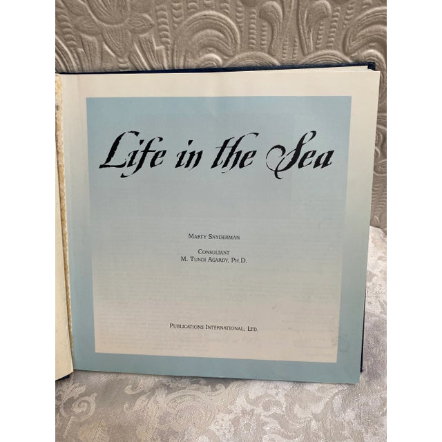 1990s Life in the Sea Coffee Table Book For Sale - Image 4 of 9