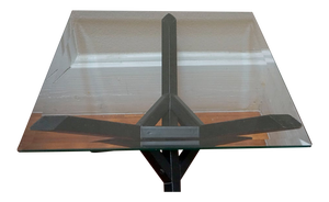 Hand Made Ebonized Wood Coffee Table