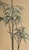 Antique Chinese Silk Embroidery Panel With Peacocks, Peonies, and Bamboo For Sale - Image 14 of 18