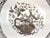 Antique 1880 Wedgwood & Co. Beatrice Brown Transferware Large Serving Bowl For Sale - Image 9 of 11