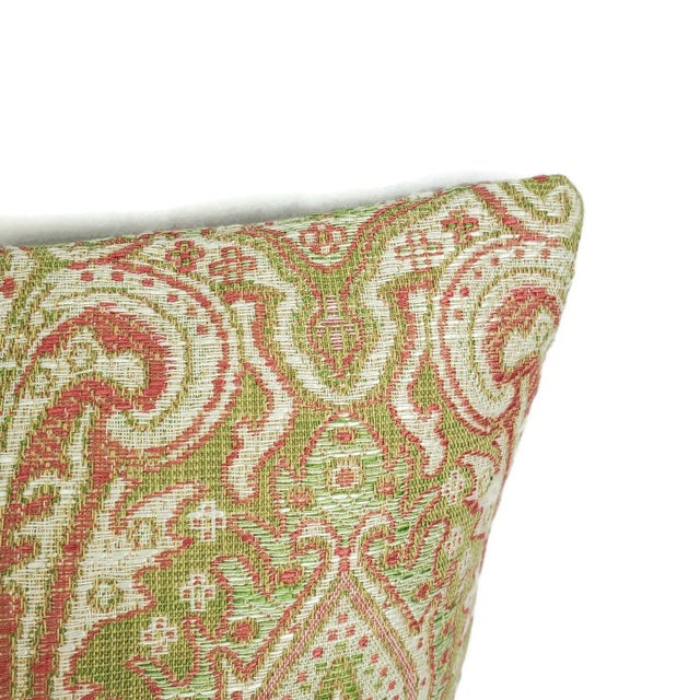 Rustic Contemporary Kravet Design Paisley Pillow Cover For Sale - Image 3 of 7