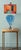 Art Glass Aqua Blue White Swirl Table Lamp For Sale - Image 10 of 18