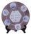 Ceramic Hand Crafted English Grace Plate For Sale
