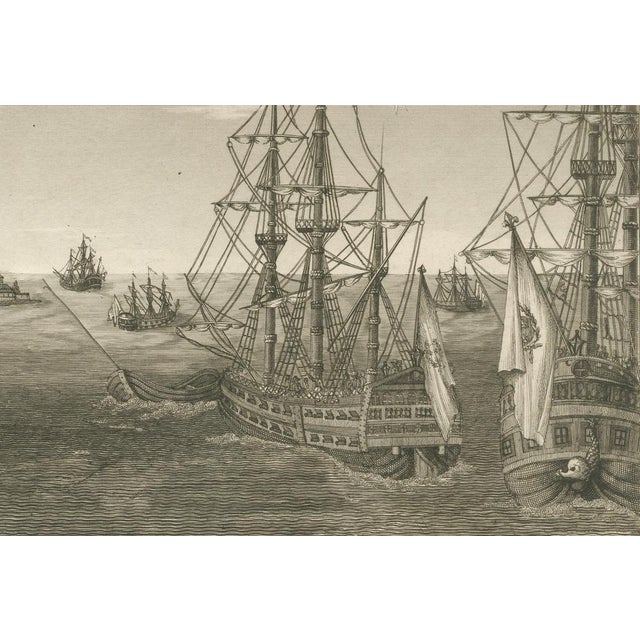 Dubois after Courvoisier, View of the Harbor of Cannes, 1784, Print For Sale - Image 4 of 11