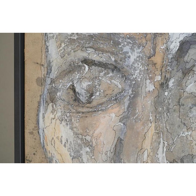 Mart Visser, Untitled, 2017, Mixed Media on Theatre Canvas, Framed For Sale - Image 6 of 18