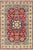 Rustic Kazak Red/Beige Wool Rug - 5'10''x8'9'' For Sale - Image 10 of 10