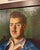 1920s Portrait of e.r.s. Man With a Mustache by Justi Pardi For Sale - Image 5 of 6