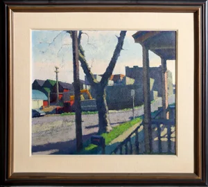 Don Wynn, View From the Porch, Oil on Canvas