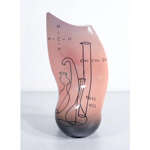 Vase in Glazed Ceramic For Sale - Image 4 of 16