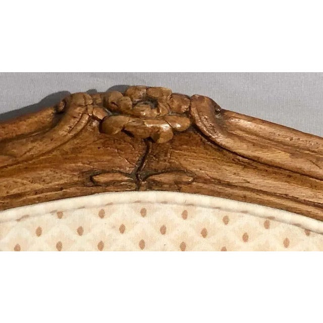 Wood 18th Century Beechwood Fauteuils or Armchairs With Provenance - a Pair For Sale - Image 7 of 13