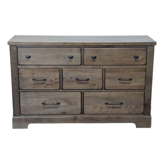 Vaughan-Bassett Solid Maple Wood Dresser For Sale