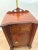 Antique Italian Nightstand Cabinet With Drawer Hand Carved Walnut and Mahogany For Sale - Image 9 of 13