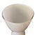 A distinctive large-scale Murano glass vase, made in Italy circa 1970s, featuring a sculptural composition in opaque white...