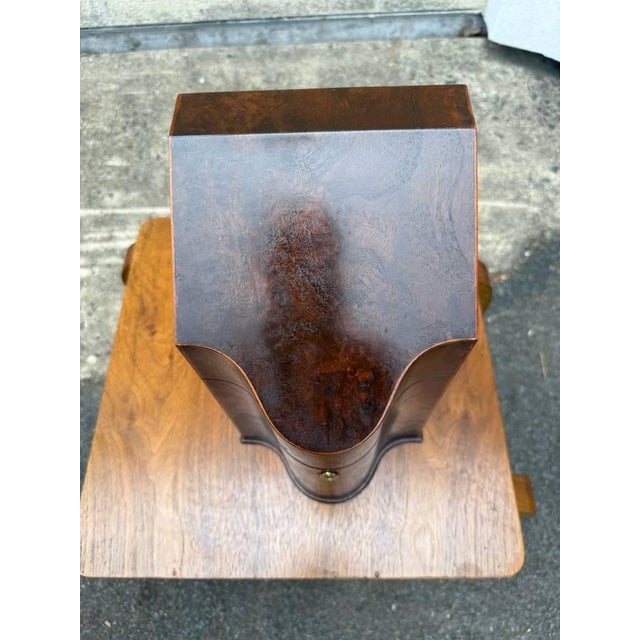 English Antique English George III Period Knife Box/ Cutlery Box For Sale - Image 3 of 12