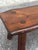 Late 20th Century Late 20th Century Rustic Live Edge Solid Wood Bench With Splayed Legs For Sale - Image 5 of 9