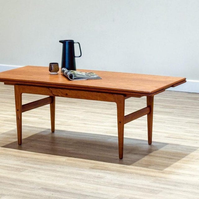 VM 120 Metamorphic Table by Kai Kristensen for Vildbjerg Møbelfabrik, Denmark For Sale - Image 3 of 15