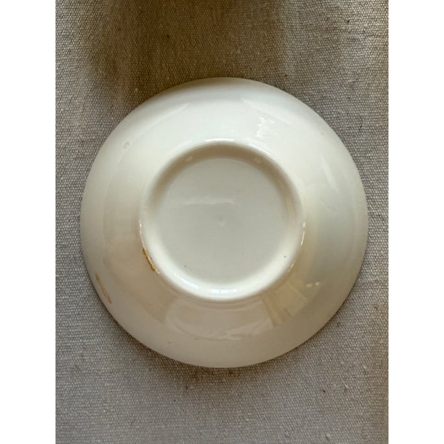 1960s Set of 4 Sheffield Ironstone Golden Meadow Small Bowls 1950s Vintage English Ironstone For Sale - Image 5 of 7