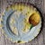 Belgian Majolica Mold 83 Artichoke and Thistle Plate, 1880 For Sale - Image 5 of 8