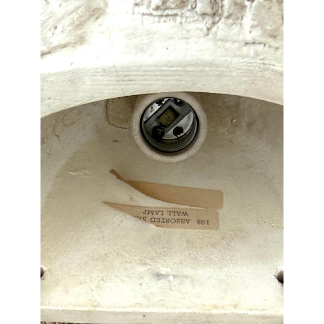 Richard Etts Plaster Shell Sconces For Sale In Miami - Image 6 of 12