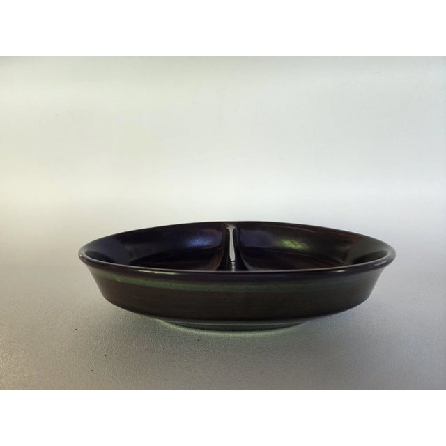 Mid Century Franciscan Madeira Divided Vegetable Dish For Sale - Image 4 of 4