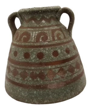 Vintage Red Clay Midcentury Pottery Vase