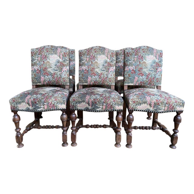 Louis XII Chairs, Set of 6 For Sale