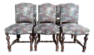Louis XII Chairs, Set of 6