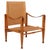 Brown Square Clint Safari Chair from Rud Rasmussen, 1960s For Sale - Image 8 of 8