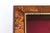 Vintage Tabletop Burl Wood and Glass Keyed Collector’s Display Box For Sale - Image 10 of 11