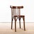 1950’s Classic Bistro Red Upholstered Dining Chairs. Good quality classic bentwood chairs with a dark oak colour and...