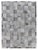 Exquisite Rugs Montgomery Patchwork Leather Silver/Multi Rug-11'6"x14'6" For Sale - Image 4 of 4