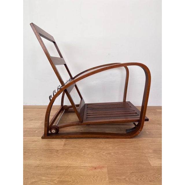 - very rare - wooden parts partly refreshed, otherwise original and good condition - chrome parts polished - published in...