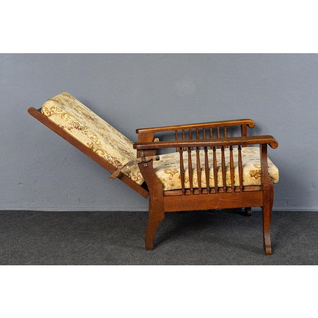Adjustable Lounge Chair in Oak For Sale - Image 10 of 18